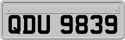 QDU9839