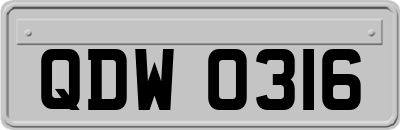 QDW0316