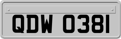 QDW0381