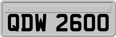 QDW2600