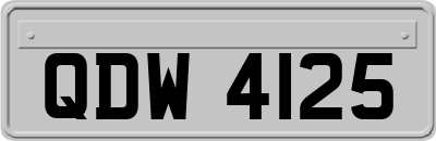 QDW4125