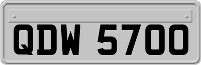 QDW5700
