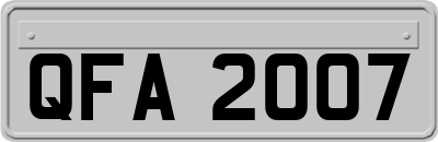 QFA2007