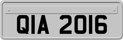 QIA2016
