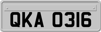 QKA0316