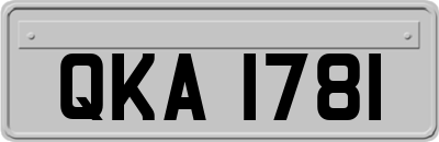QKA1781