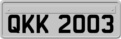 QKK2003