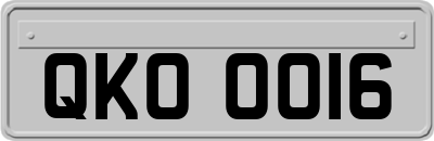 QKO0016