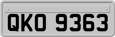 QKO9363