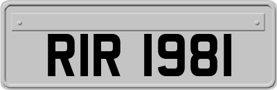 RIR1981