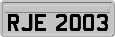 RJE2003