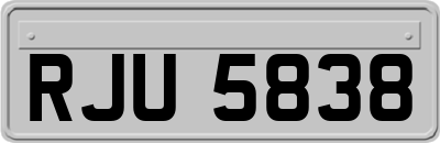 RJU5838