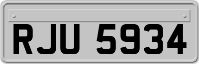 RJU5934