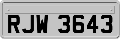 RJW3643