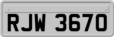 RJW3670