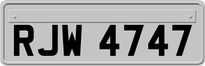 RJW4747