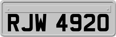 RJW4920