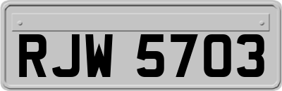 RJW5703