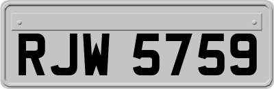 RJW5759