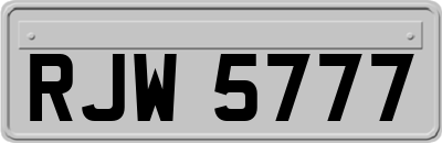 RJW5777