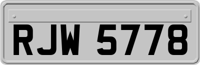 RJW5778