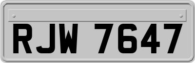 RJW7647