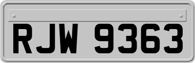 RJW9363