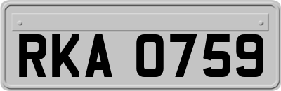 RKA0759