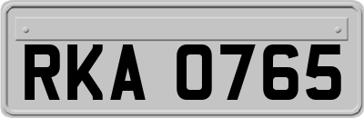 RKA0765