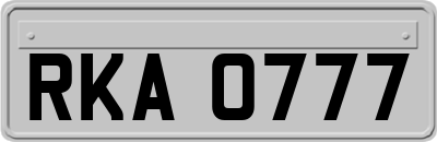 RKA0777