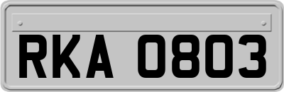 RKA0803