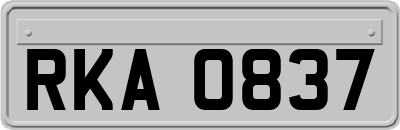 RKA0837