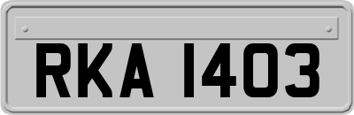 RKA1403