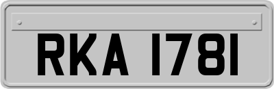 RKA1781