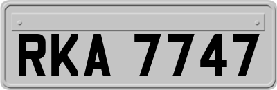 RKA7747