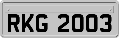 RKG2003