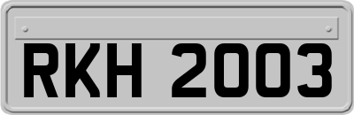 RKH2003