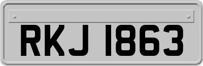 RKJ1863