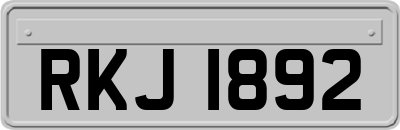 RKJ1892