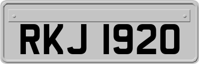 RKJ1920