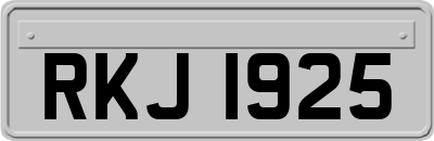 RKJ1925