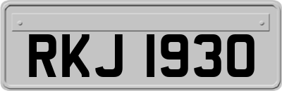 RKJ1930