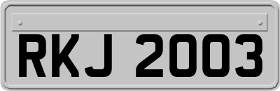 RKJ2003