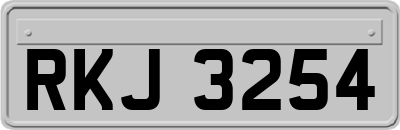 RKJ3254