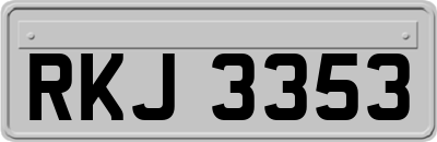 RKJ3353