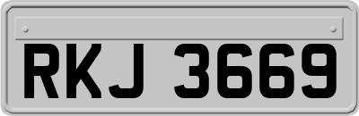 RKJ3669