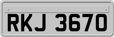 RKJ3670