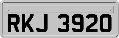 RKJ3920