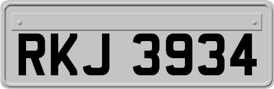 RKJ3934