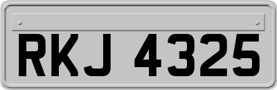 RKJ4325